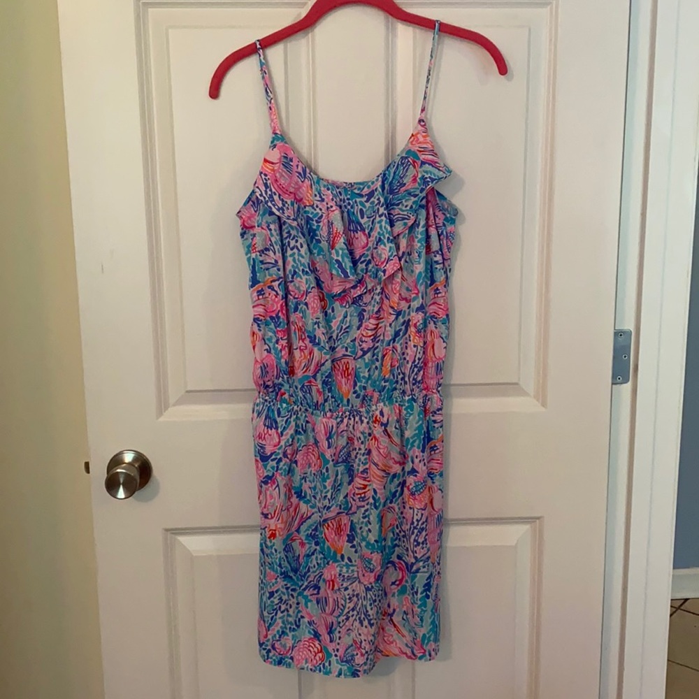 NWT Lilly Pulitzer Zana Romper in Treasure Trove
